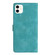 iPhone 12 mini Flower Butterfly Embossing Pattern Leather Phone Case - Sky Blue