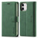 iPhone 12 mini Forwenw F1 Series Matte Strong Magnetism Horizontal Flip Leather Case with Holder & Card Slots & Wallet & Photo Frame - Green