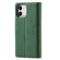 iPhone 12 mini Forwenw F1 Series Matte Strong Magnetism Horizontal Flip Leather Case with Holder & Card Slots & Wallet & Photo Frame - Green