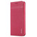 iPhone 12 mini GEBEI Top-grain Leather Horizontal Flip Protective Case with Holder & Card Slots - Rose Red