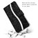 iPhone 12 mini Glitter Powder Horizontal Flip Leather Case with Card Slots & Holder & Lanyard - Black