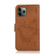 iPhone 12 mini KLT888-2 Retro 2 in 1 Detachable Magnetic Horizontal Flip TPU + PU Leather Case with Holder & Card Slots & Photo Frame & Wallet - Brown