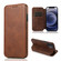 iPhone 12 mini Knight Magnetic Suction Leather Phone Case - Brown