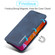 iPhone 12 mini LC.IMEEKE Hon Ancient Series Horizontal Flip Leather Case with Holder & Card Slot - Blue