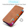 iPhone 12 mini LC.IMEEKE Hon Ancient Series Horizontal Flip Leather Case with Holder & Card Slot - Brown