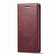 iPhone 12 mini LC.IMEEKE RFID Anti-theft Leather Phone Case - Red