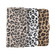 iPhone 12 mini Leopard Print Pattern Horizontal Flip Leather Case with Card Slot and Holder - Gray
