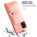 iPhone 12 mini Magnetic Wallet Card Bag Leather Case - Rose Gold