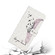 iPhone 12 mini Oil Embossed 3D Drawing Leather Phone Case - Feather