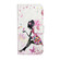iPhone 12 mini Oil Embossed 3D Drawing Leather Phone Case - Flower Fairy
