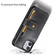 iPhone 12 mini Shockproof Horizontal Flip Protective Case with Holder & Card Slots & Wallet & Photo Frame & Short Lanyard - Blue