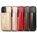 iPhone 12 mini Shockproof PU + TPU Leather Case with Card Slots & Holder & Photo Frame & Wallet & Lanyard - Brown