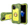 iPhone 12 mini Shockproof Silicone + PC Protective Case with Dual-Ring Holder - Avocado