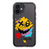 iPhone 12 mini Simple Illustration Pattern Full Coverage Phone Case - Graffiti Letters A