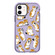iPhone 12 mini Simple Illustration Pattern Full Coverage Phone Case - Weight Loss Cat C