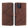 iPhone 12 mini Skin Feel Business Horizontal Flip PU Leather Case with Holder & Multi-Card Slots & Wallet & Lanyard & Photo Frame - Brown