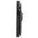iPhone 12 mini Solid Color Double Buckle Zipper Shockproof Protective Case - Black