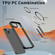iPhone 12 mini Star Shine Series TPU + PC MagSafe Phone Case with Fold Holder - Black