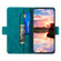 iPhone 12 mini Stitching Magnetic RFID Leather Case - Deep Green