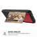 iPhone 12 mini ZM02 Card Slot Holder Phone Case - Red