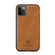 DG.MING M1 Series 3-Fold Multi Card Wallet Back Cover Shockproof Case with Holder Function iPhone 11 Pro Max - Brown