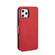 DG.MING Retro Oil Side Horizontal Flip Case with Holder & Card Slots & Wallet iPhone 11 Pro Max - Red