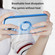 iPhone 11 Pro Max 9D Electroplated Edge Metal Ring Clear PC + TPU Shockproof Case - Navy Blue