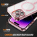 iPhone 11 Pro Max Airbag Magsafe PC Hybrid TPU Phone Case - Clear Pink