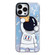 iPhone 11 Pro Max Astronaut Pattern Shockproof PC Protective Phone Case - White with Telescope
