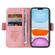 iPhone 11 Pro Max BETOPNICE Dual-side Buckle Leather Phone Case - Pink