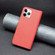 iPhone 11 Pro Max BF13 Color Matching Cross Texture Leather Phone Case - Red