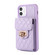 iPhone 11 Pro Max Card Slot Leather Phone Case - Purple