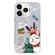 iPhone 11 Pro Max Christmas Series PC Full Coverage Pattern Phone Case - CW059 White