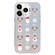 iPhone 11 Pro Max Christmas Series PC Full Coverage Pattern Phone Case - CW060 White