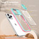 iPhone 11 Pro Max Clear Acrylic + PC + TPU MagSafe Lens Sliding Cover Full Coverage Phone Case - Blue+Pink