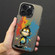iPhone 11 Pro Max Color Ink Frosted PC+TPU Phone Case - Colored Ink Monkey