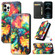 iPhone 11 Pro Max Colored Drawing Magnetic Horizontal Flip PU Leather Case with Holder & Card Slots & Wallet - Color Cloud