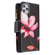 iPhone 11 Pro Max Colored Drawing Pattern Zipper Horizontal Flip Leather Case with Holder & Card Slots & Wallet - Lotus