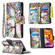 iPhone 11 Pro Max Colored Drawing Pattern Zipper Horizontal Flip Leather Case with Holder & Card Slots & Wallet - Tree