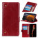 iPhone 11 Pro Max Copper Buckle Nappa Texture Horizontal Flip Leather Case, with Holder & Card Slots & Wallet - Wine Red