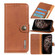 iPhone 11 Pro Max Cowhide Texture Horizontal Flip Leather Case with Holder & Card Slots & Wallet - Brown