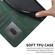 iPhone 11 Pro Max Cubic Skin Feel Flip Leather Phone Case - Green