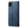 iPhone 11 Pro Max Denim Texture Casual Style Horizontal Flip Leather Case with Holder & Card Slots & Wallet - Blue