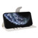 iPhone 11 Pro Max Diamond Lattice Leather Flip Phone Case - White