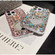 iPhone 11 Pro Max Diamond Mirror Rabbit Handmade PC Phone Case - Pink Round Mirror