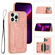 iPhone 11 Pro Max Dream Magnetic Back Cover Card Wallet Phone Case - Pink