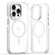 iPhone 11 Pro Max Dual-Color Clear Acrylic Hybrid TPU MagSafe Phone Case - Transparent