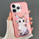 iPhone 11 Pro Max Dual-sided IMD Animal Graffiti TPU + PC Phone Case - Elegant Cat
