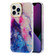 iPhone 11 Pro Max Electroplating Shell Texture Marble Phone Case - Blue Purple B8