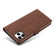 iPhone 11 Pro Max Forwenw F1 Series Matte Strong Magnetism Horizontal Flip Leather Case with Holder & Card Slots & Wallet & Photo Frame - Brown